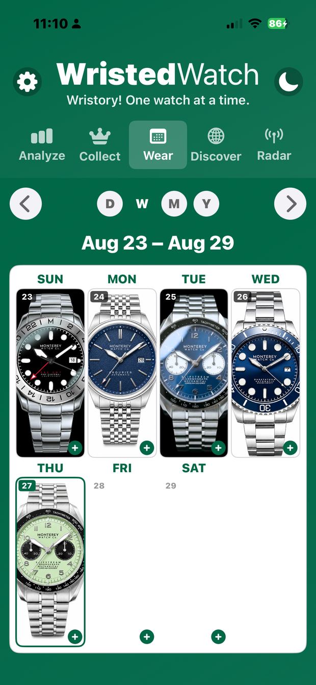 WristedWatch screenshot
