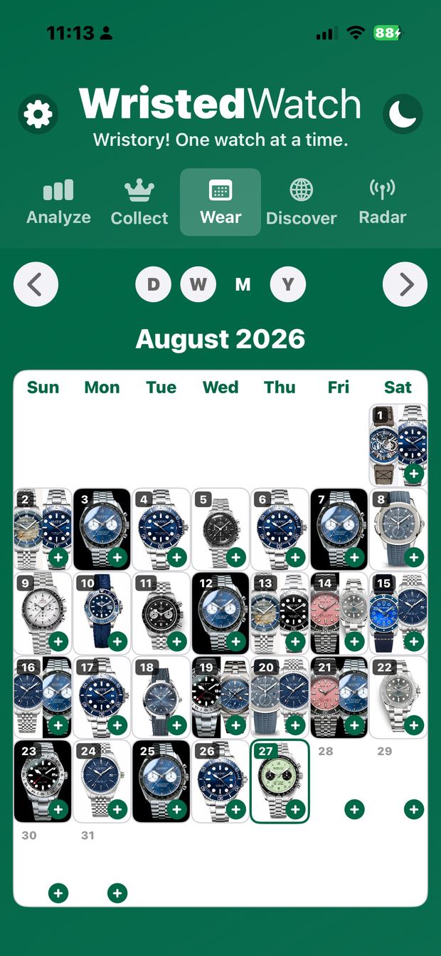 WristedWatch screenshot