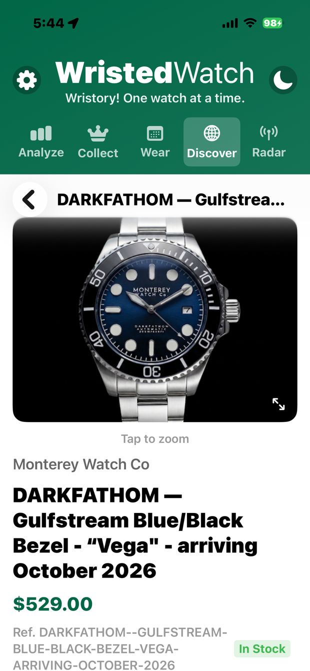 WristedWatch screenshot